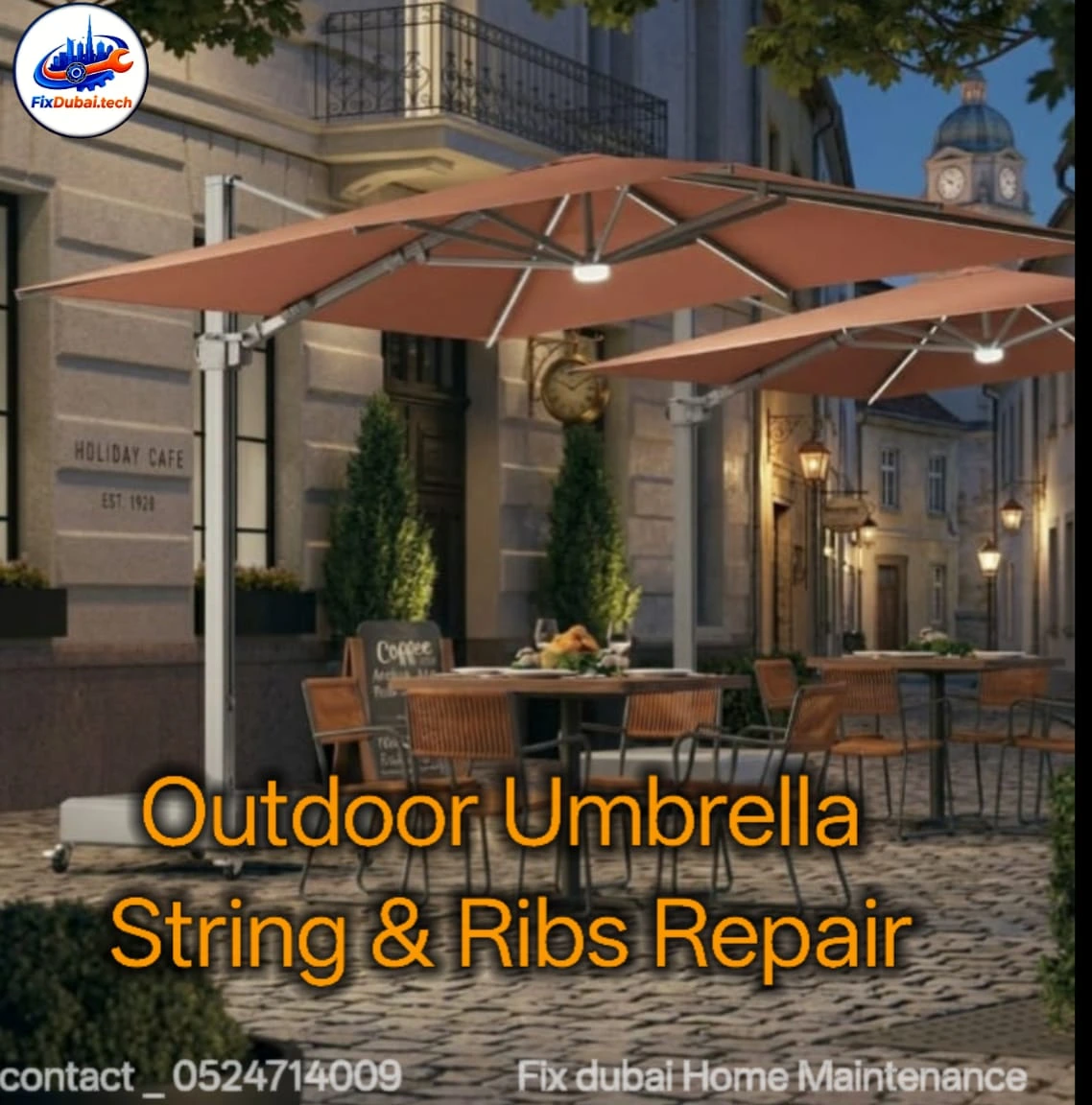 Outdoor Umbrella Repair
